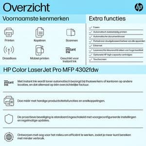 Picture 6 of Multifunctional Laser printer HP Color LaserJet 4302fdw