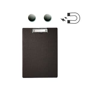 Picture 10 of Klembord MAUL A4 staand + 2 magneten achterzijde PVC zwart