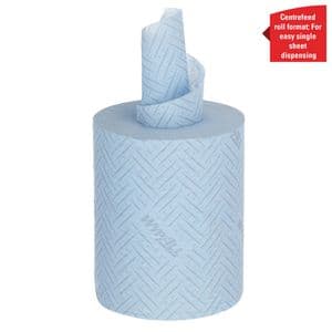 Picture 4 of Poetspapier WypAll L10 1-laags 430 vel blauw 6223