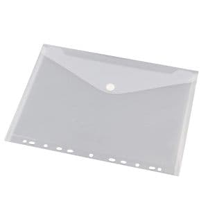 Picture 1 of Enveloptas Europel A4 240x310mm 11-gaats PP transparant wit