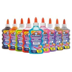 Picture 9 of Kinderlijm Elmer's glitter zwart