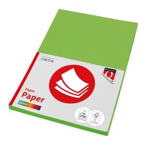 Picture 1 of Kopieerpapier Quantore Colour A4 120gr helgroen 100 vel