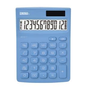 Picture 1 of Rekenmachine Desq Compact sky blue