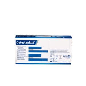 Picture 5 of Elastische blauwe textielpleister Detectaplast 180x20mm 100 stuks