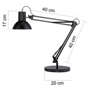 Picture 7 of Bureaulamp Unilux Success 66 led tafelklem zwart