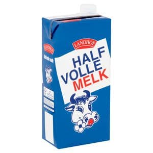 Picture 2 of Melk Landhof halfvol houdbaar pak 1 liter