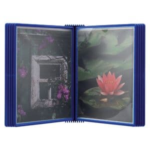 Picture 1 of Wandelement Djois Flex-O-Frame premium A4 met 10-tassen blauw