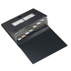 Picture 1 of Sorteermap HF2 met 7 vakken zwart