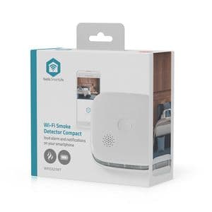Picture 2 of Rookmelder Nedis Smartlife Wifi 10 jaar sensor wit