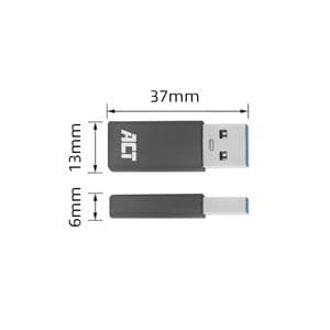 Picture 6 of Adapter ACT USB-A naar USB-C USB 3.2 Gen.1