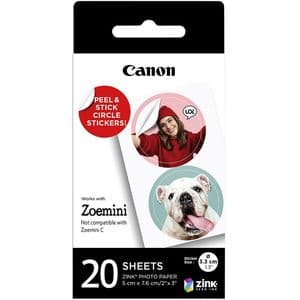 Picture 1 of Fotopapier Canon Zoemini ZP-2030-2C 20 vel