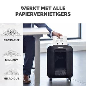 Picture 6 of Olievellen voor papiervernietiger Fellowes Powershred Performance+ 10 vel
