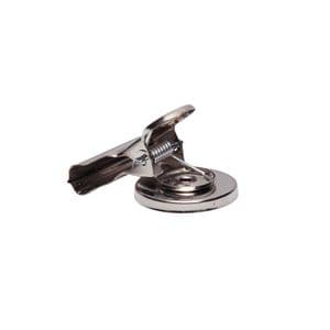Picture 3 of Papierklem MAUL Bulldog met magneet 40mm zilver 2 stuks
