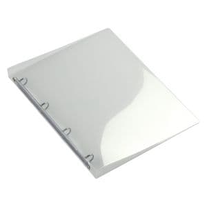 Picture 1 of Ringband HF2 4-rings A4-16mm transparant wit