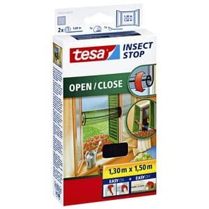 Picture 1 of Insectenhor tesa® Insect Stop OPEN/CLOSE raam 1,3x1,5m zwart