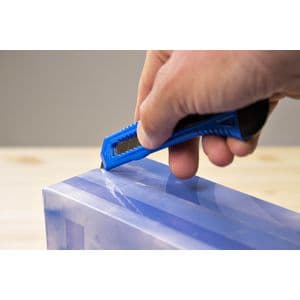 Picture 4 of Snijmes Westcott Office 18mm met schuifsluiting blauw