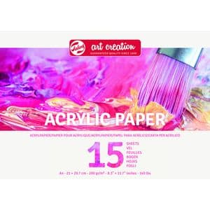 Picture 1 of Acrylverfpapier Talens Art Creation A4 15 vel 290gr