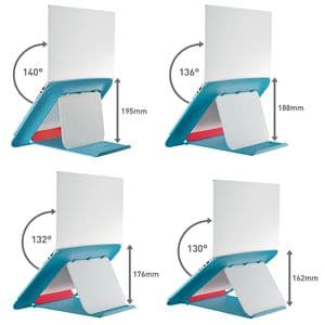 Picture 3 of Laptopstandaard Leitz Ergo Cosy verstelbaar recyled blauw