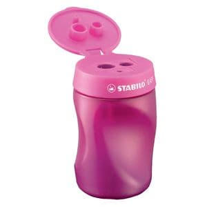 Picture 1 of Puntenslijper STABILO Easy 4501 3 in 1 linkshandig roze