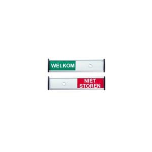 Picture 1 of Infobord welkom/niet storen 125x30mm