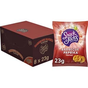 Picture 1 of Mini rijstwafels Snack-a-Jacks barbeque paprika