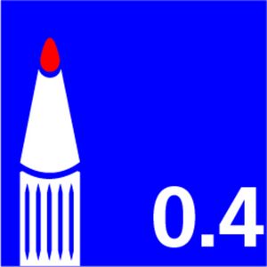 Picture 7 of Fineliner Sakura Pigma Micron Black Edition set à 10 breedtes + gratis etui