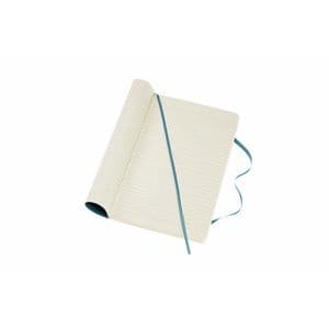 Picture 4 of Notitieboek Moleskine large 130x210mm lijn soft cover reef blue