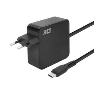 Picture 1 of Laptop Oplader ACT USB-C Power Delivery 65W 2mtr