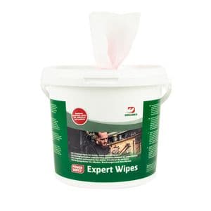 Picture 1 of Reinigingsdoek Dreumex Expert Wipes emmer 130 stuks wit