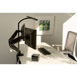Picture 5 of Bureaulamp Unilux Strata led tafelklem zwart