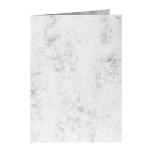 Picture 1 of Correspondentiekaart Papicolor dubbel 105x148mm marmer grijs pak à 6 stuks