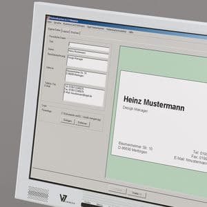 Picture 4 of Visitekaart Sigel 85x55mm blanco 190gr afgeronde hoeken wit 100 stuks