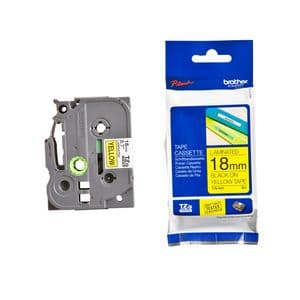 Picture 3 of Labeltape Brother P-touch TZe-641 standaard 18mm zwart op geel