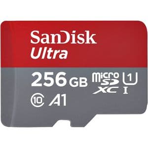 Picture 1 of Geheugenkaart Sandisk MicroSDXC Ultra 256GB (150mb/s C10 - SDA UHS-I)