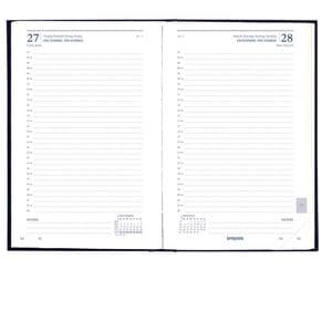 Picture 2 of Agenda 2027 Brepols Saturnus Luxe 1dag/1pagina blauw