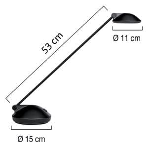Picture 4 of Bureaulamp Unilux Joker led zwart