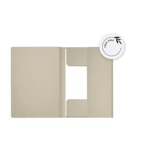 Picture 1 of Dossiermap Djois Secolor Tree-Free A4 3 kleppen 226gr beige