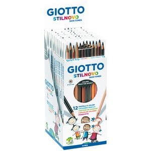 Picture 2 of Kleurpotlood Giotto Stilnovo Skin Tones set à 12 kleuren