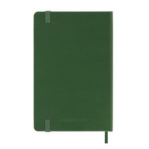 Picture 3 of Notitieboek Moleskine pocket 90x140mm blanco hard cover myrtle green