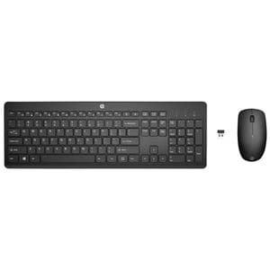 Picture 1 of Toetsenbord + muis HP 235 draadloos Qwerty zwart