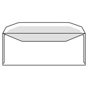 Picture 1 of Envelop IEZZY C5/6 114x229mm venster rechts gegomd wit 500 stuks