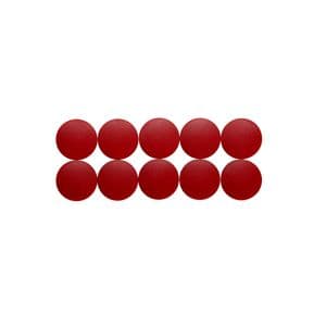 Picture 1 of Magneet MAUL Solid 38mm 2500gr rood 10 stuks