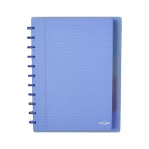 Picture 2 of Schrift Atoma A4+ lijn 120blz 90gr PP transparant assorti