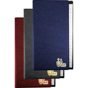 Picture 1 of Telefoonalbum Kangaro 215x130mm A-Z 4-rings assorti