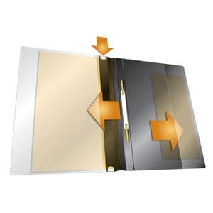 Picture 1 of Snelhechtmap Durable Duraplus A4 zwart