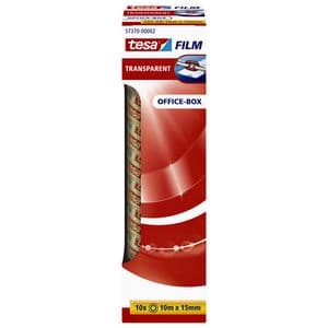 Picture 2 of Plakband tesafilm® 10mx15mm transparant 10 rollen,
