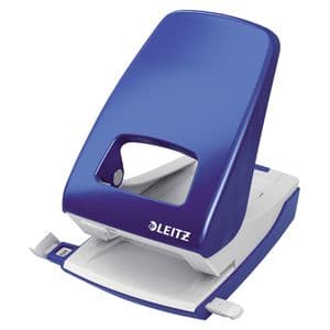 Picture 1 of Perforator Leitz NeXXt archief metaal 40 vel blauw