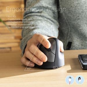 Picture 7 of Muis R-Go Ergonomisch HE Break Wireless Rechts M