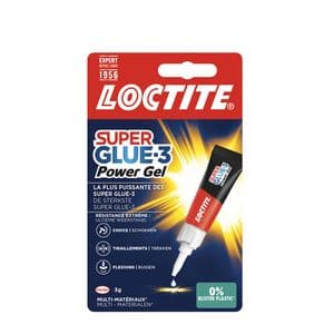 Picture 1 of Secondelijm Loctite Powerflex GEL tube 3 gram op blister