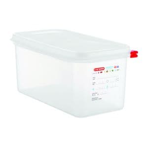 Picture 1 of Voedseldoos Araven GN 1/3 met deksel 6 liter 4 stuks